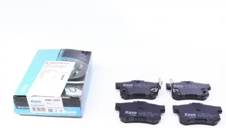 KBP2008 Колодки тормозные (задние) Honda Accord IV/V/VI/Civic VI/VII/VIII 98- KAVO подбор по vin на Brocar