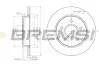 CD7226S Гальмівний диск зад. Focus II 04-/C-MAX 07- (265x11) BREMSI підбір по vin на Brocar