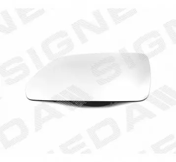 SSDM1009EL Скло дзеркала з підставкою VW POLO (IVF), 05 - 09 SIGNEDA підбір по vin на Brocar
