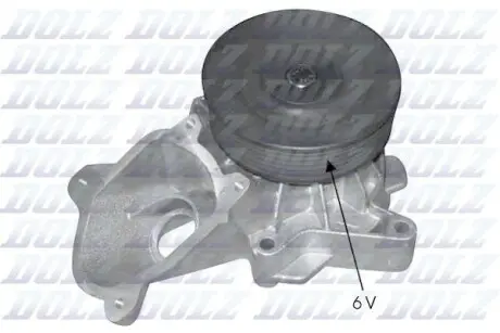 B224 Водяной насос BMW 1 (E81, E87) / 3 (E46) / 3 (E90) DOLZ подбор по vin на Brocar