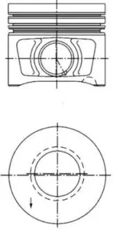 40387610 Поршень, комплект AUDI/SKODA/VW A4,A6,Octavia,Tour KOLBENSCHMIDT подбор по vin на Brocar