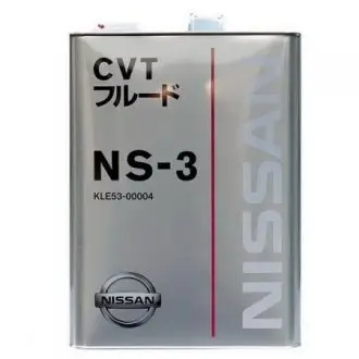 KLE5300004 Олива ATF NS-3 CVT Fluid (4L) (Nissan) NISSAN підбір по vin на Brocar