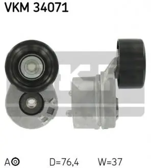 VKM34071 Ролик натяжний SKF підбір по vin на Brocar