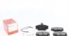 214631802 Колодки тормозные (передние) Renault Megane I 96-03 (Lucas - Girling)/(с датчиками) ZIMMERMANN підбір по vin на Brocar