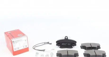 214631802 Колодки тормозные (передние) Renault Megane I 96-03 (Lucas - Girling)/(с датчиками) ZIMMERMANN подбор по vin на Brocar