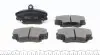 214631802 Колодки тормозные (передние) Renault Megane I 96-03 (Lucas - Girling)/(с датчиками) ZIMMERMANN підбір по vin на Brocar