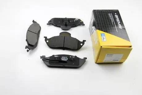 BP2897 Тормозные колодки перед. MB M-Class (W163) 98-05 BREMSI подбор по vin на Brocar
