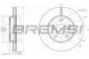 CD7789V Гальмівний диск перед. Auris/Corolla 07- (275x22) BREMSI підбір по vin на Brocar