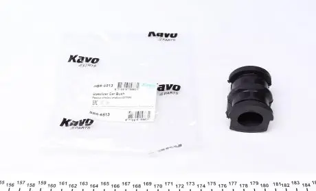 SBS6513 Втулка стабілізатора (переднього) Nissan X-Trail 01-08 (d=25,5mm) KAVO підбір по vin на Brocar