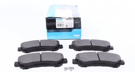 KBP6519 Колодки гальмівні (передні) Nissan Qashqai/X-Trail 07-13 KAVO підбір по vin на Brocar