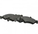 Тормозные колодки перед. Ford Fiesta 89-02 (ATE) 1563601510