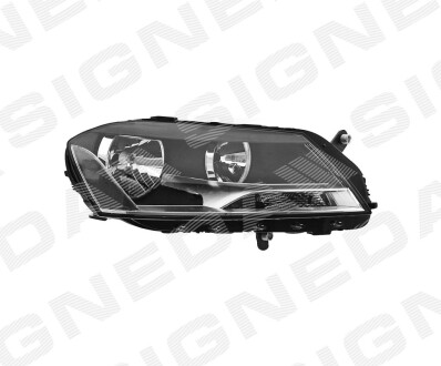 ZVW11G5MR ПЕРЕДНЯЯ ФАРА VW PASSAT (B7, EURO TYPE), 11 - 14 SIGNEDA подбор по vin на Brocar