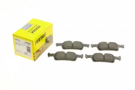 2584104 Колодки тормозные (задние) Ford Fiesta 1.0 EcoBoost 17-/Peugeot 308 1.6 HDi 14- (Teves) Q+ TEXTAR подбор по vin на Brocar