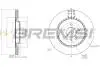 CD8383V Гальмівний диск зад. A4/A5/A4/A7/Q5 07- (330x22) BREMSI підбір по vin на Brocar