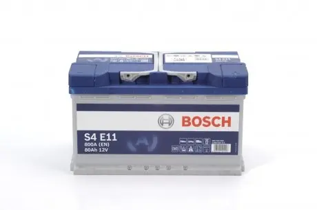 0092S4E111 Акумулятор 80Ah/720A (315x175x190/+R/B13) (Start-Stop EFB) BOSCH підбір по vin на Brocar