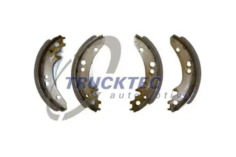 0235502 Колодки тормозные (задние) MB 207-210D (барабанные) TRUCKTEC подбор по vin на Brocar
