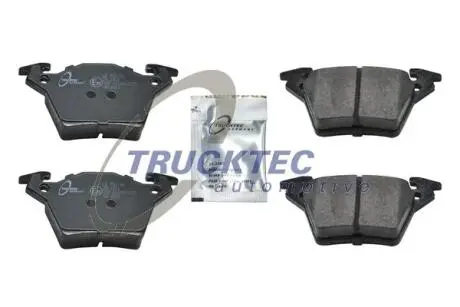 0235118 Колодки тормозные (задние) MB Vito (W638) CDI 98- (Bosch) TRUCKTEC подбор по vin на Brocar