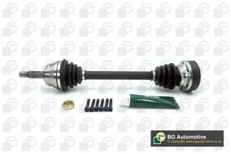 DS9607L Полуось Golf/Vento 1.8-2.0 92-99 (22z/555mm) Л. BGA підбір по vin на Brocar