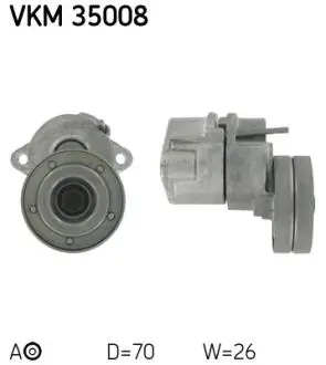 VKM35008 Ролик натяжний SKF підбір по vin на Brocar