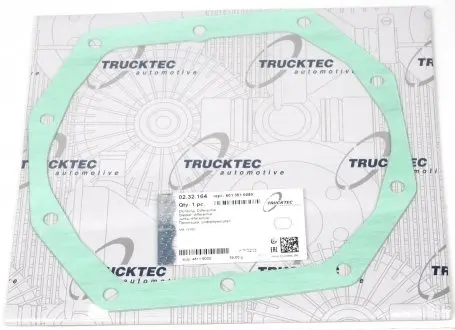 0232164 Прокладка кришки моста MB 207-310D TRUCKTEC підбір по vin на Brocar