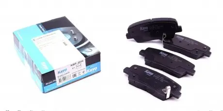 KBP3034 Колодки тормозные (задние) Hyundai Santa Fe II 06-/Kia Sorento II 09- KAVO подбор по vin на Brocar
