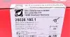 250281801 Колодки тормозные (передние) BMW 1 (F20/F21)/ 3 (F30/F31/F34)/ i8 (I12) 11- (Brembo) ZIMMERMANN підбір по vin на Brocar