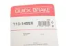 1131499X Направляющая суппорта (переднего/к-кт) Fiat Ducato/MB Sprinter 06- (Brembo) QUICK BRAKE підбір по vin на Brocar