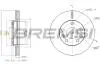 CD8078V Тормозной диск перед. Duster 10- (269x22.4) BREMSI підбір по vin на Brocar