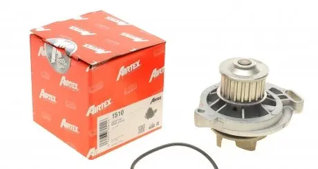 1510 Помпа води VW T4 2.4D/2.4D Syncro/2.5/2.5 Syncro 57kw/81kw 90-03 (18z) AIRTEX підбір по vin на Brocar