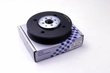 04290 Шків коленвала T4/Caddy II 1.9 D/TD/TDI/SDI METALCAUCHO підбір по vin на Brocar
