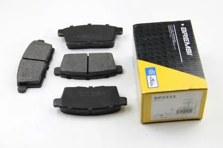 BP3333 Тормозные колодки зад. Mazda CX-7/CX-9 07- BREMSI подбор по vin на Brocar
