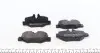 240081853 Колодки тормозные (задние) MB Vito (W639) 03- (Bendix-Bosch) (с аксессуарами) ZIMMERMANN підбір по vin на Brocar