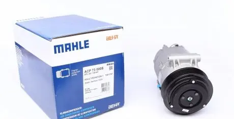 ACP73000S Компресор кондиціонера Renault Grand Scenic II/Megane II 1.9dCi/2.0 02-09 (CVC5) MAHLE / KNECHT підбір по vin на Brocar