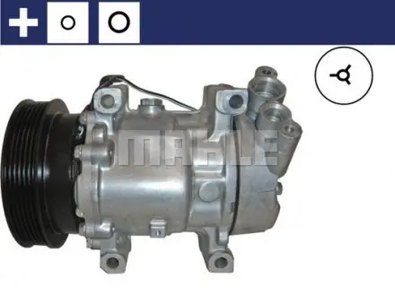 ACP31000S Компресор кондиціонера Renault Kangoo 1.4 97-/1.5dCi 03- MAHLE / KNECHT підбір по vin на Brocar