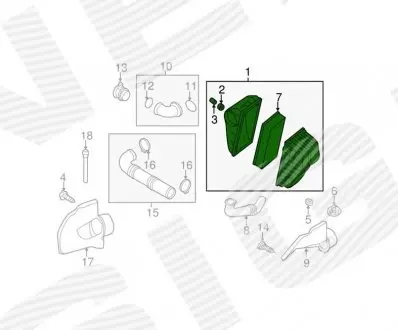 PPH01001A Коробка фільтру SIGNEDA підбір по vin на Brocar