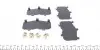 257251551 Колодки гальмівні (передні) Mazda 6 12- (Akebono) ZIMMERMANN підбір по vin на Brocar