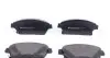 250341851 Колодки тормозные (передние) Opel Astra J/Chevrolet Cruze/Trax 09- (Bosch) ZIMMERMANN підбір по vin на Brocar