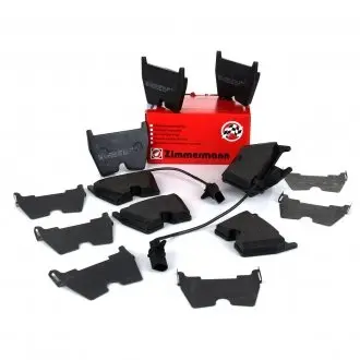 248881702 Колодки гальмівні (передні) Audi A4/A5/A6/VW Phaeton 02-17 (Brembo) (з датчиком) (95.5x74x16.4) ZIMMERMANN підбір по vin на Brocar