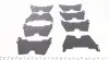 248881702 Колодки гальмівні (передні) Audi A4/A5/A6/VW Phaeton 02-17 (Brembo) (з датчиком) (95.5x74x16.4) ZIMMERMANN підбір по vin на Brocar