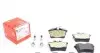 247651652 Колодки тормозные (задние) Citroen Berlingo/Peugeot Partner 08- (Lucas-Girling) (с аксессуарами) ZIMMERMANN підбір по vin на Brocar