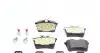 247651652 Колодки тормозные (задние) Citroen Berlingo/Peugeot Partner 08- (Lucas-Girling) (с аксессуарами) ZIMMERMANN підбір по vin на Brocar