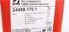 244581701 Колодки тормозные (задние) BMW X5 (E70/F15)/ X6 (E71/F16) 09- (Ate) ZIMMERMANN підбір по vin на Brocar