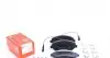244661903 Колодки тормозные (передние) Citroen Jumper/Fiat Ducato/Peugeot Boxer 06- R16(с датч) (с аксуссуар.) ZIMMERMANN підбір по vin на Brocar