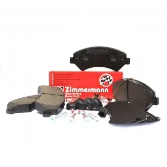 244661903 Колодки тормозные (передние) Citroen Jumper/Fiat Ducato/Peugeot Boxer 06- R16(с датч) (с аксуссуар.) ZIMMERMANN подбор по vin на Brocar