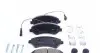 244661903 Колодки тормозные (передние) Citroen Jumper/Fiat Ducato/Peugeot Boxer 06- R16(с датч) (с аксуссуар.) ZIMMERMANN підбір по vin на Brocar