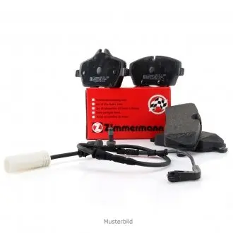 240981703 Колодки тормозные (передние) VW Touareg 02- (Brembo) (с аксессуарами) ZIMMERMANN подбор по vin на Brocar