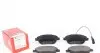 237081901 Колодки тормозные (передние) Fiat Doblo 01-/Opel Combo 1.3-2.0CDTI 12- (Bendix-Bosch) (с датчиком) ZIMMERMANN підбір по vin на Brocar