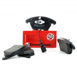 235872001 Колодки тормозные (передние) VW Caddy 03-15 (с датчиком) (Ate - Teves) ZIMMERMANN подбор по vin на Brocar