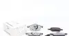 233929001 Колодки гальмівні (передні) Audi A3/VW Golf IV -03 (Ate-Teves) (з датчиком)(з низьким продукуванням пилу) ZIMMERMANN підбір по vin на Brocar