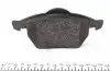 233929001 Колодки гальмівні (передні) Audi A3/VW Golf IV -03 (Ate-Teves) (з датчиком)(з низьким продукуванням пилу) ZIMMERMANN підбір по vin на Brocar